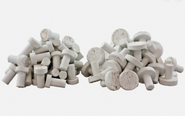 500 Ablegersteine Korallen-Plugs Set 30mm/20mm für Korallen Meerwasser 0,29€/St.